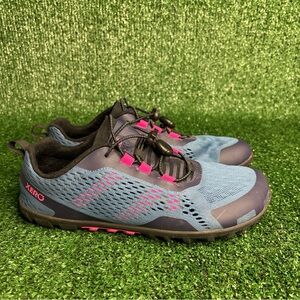 XERO SHOES Women Aqua X Sport Shoe Size 7.5 Blue Black Water Friendly F220615W